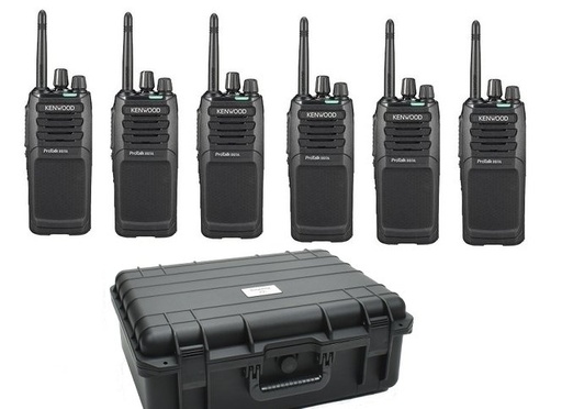 Kenwood portofoon (set 6x)